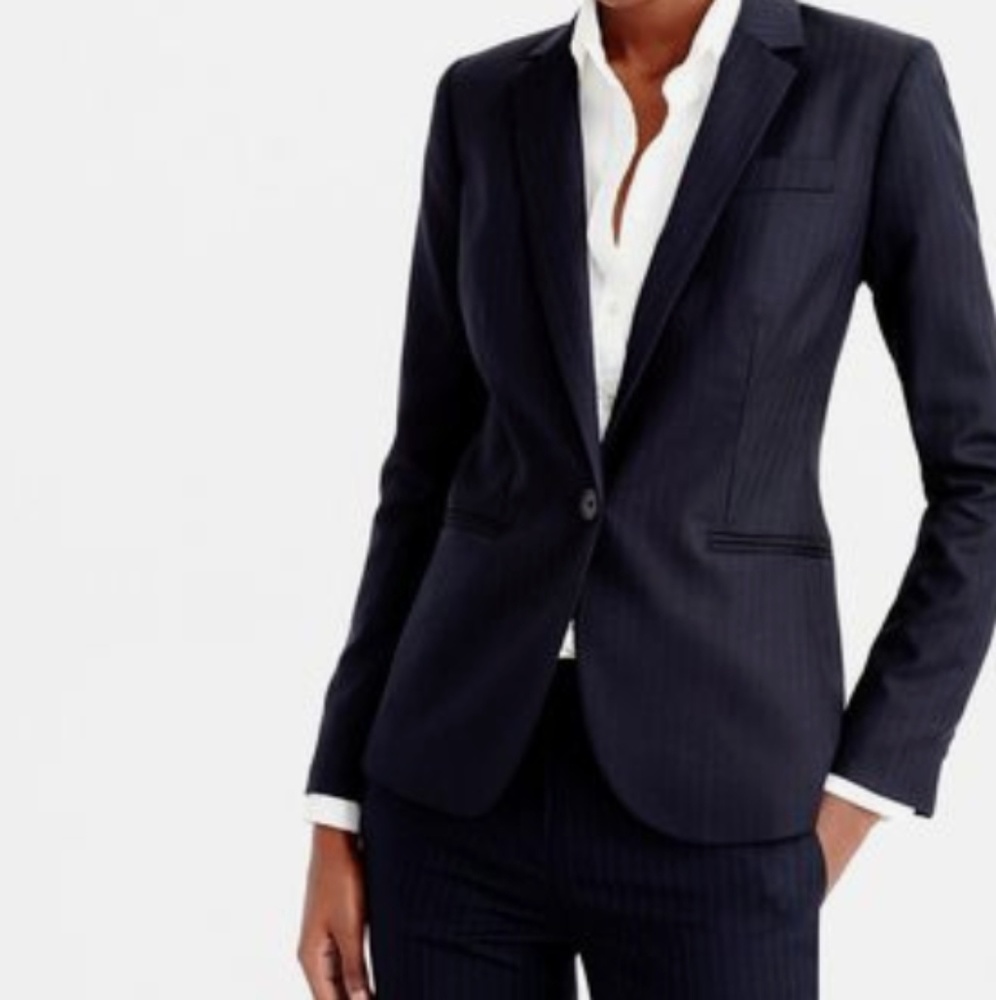 Campbell blazer in super 120s wool